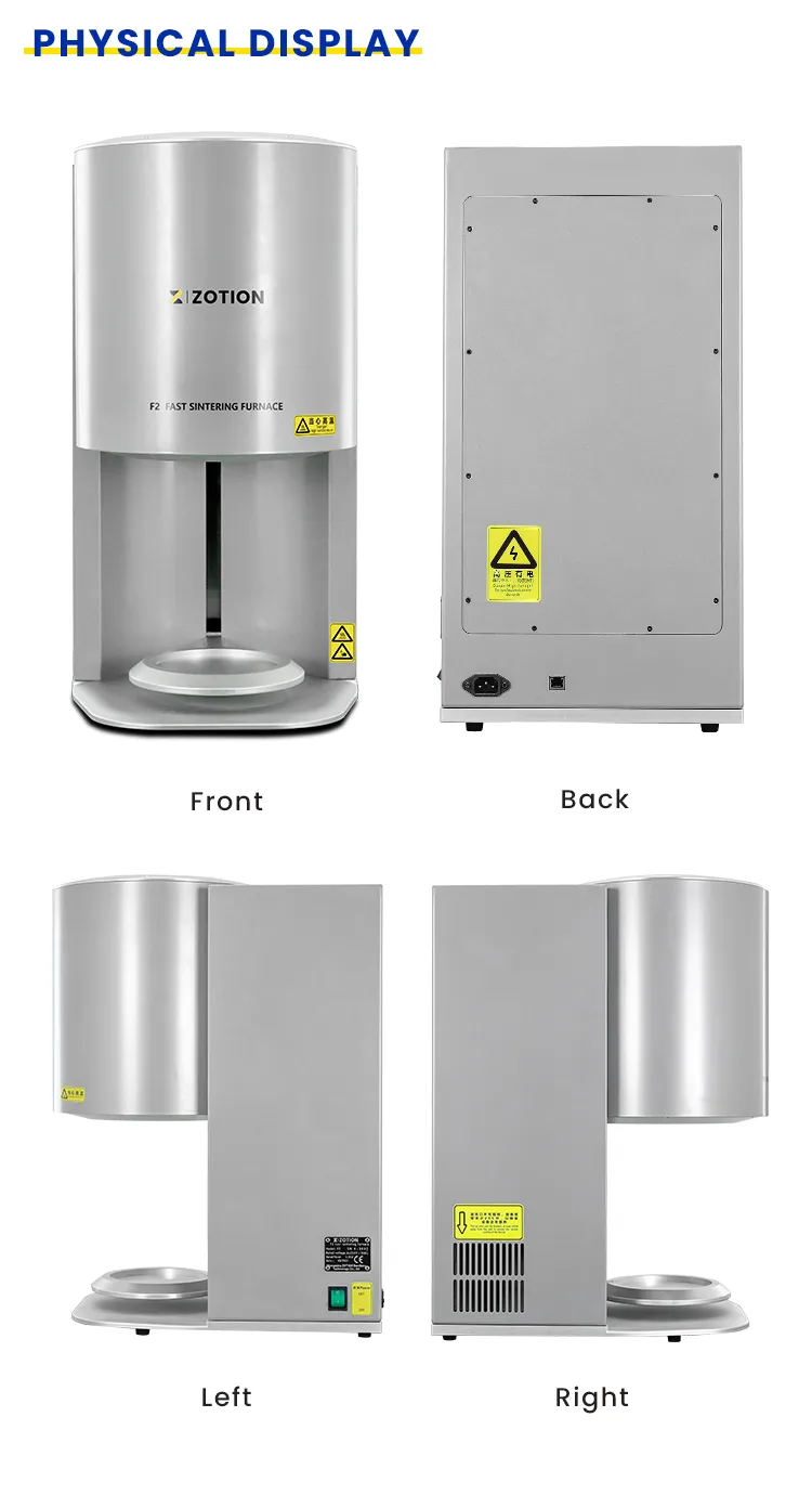 Glass Ceramic Fast Sintering Furnace display Glass Ceramic Fast Sintering Furnace display