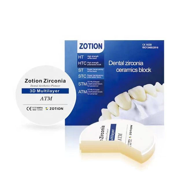 3D Multilayer Gradient Zirconia Materials For All Ceramic Restorations
